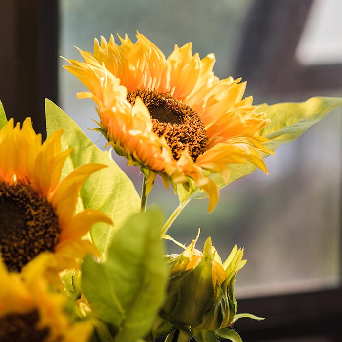 Tournesol Artificiel en Soie – La Touche de Soleil Qui Sublime Votre Décoration !