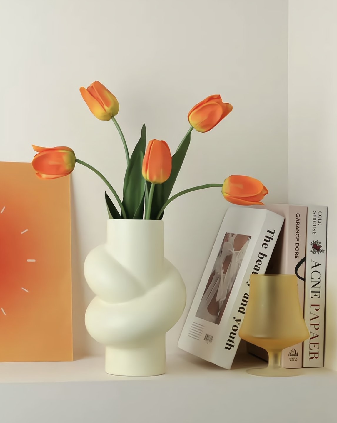 Vase en Céramique Noué à la Main – Un Design Unique